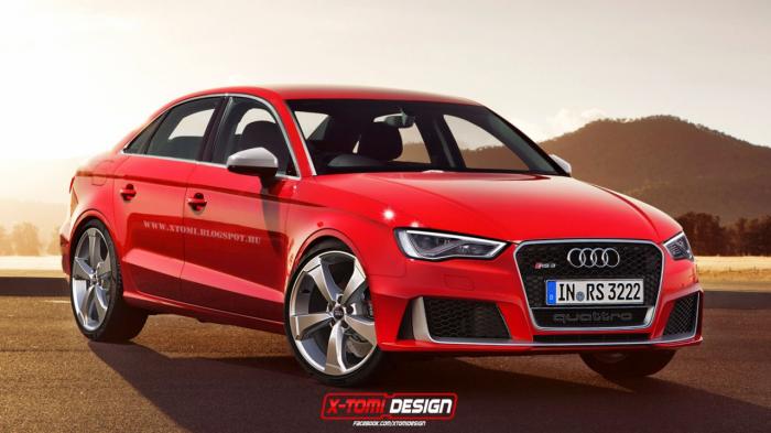 Audi RS3 Sedan sắp ra mắt tại thị trường Mỹ